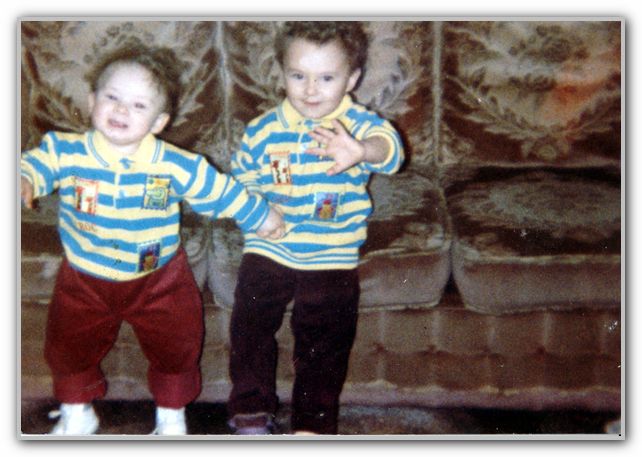 Cousins Andrew and James Johnstone